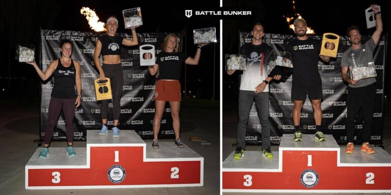 2022 Battle Bunker Competition Podium