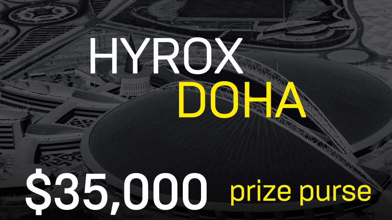 HYROX Doha, Qatar $35,000 prize purse
