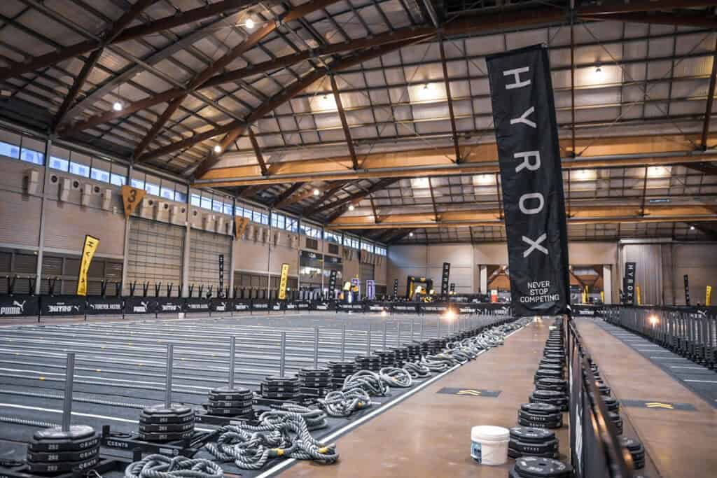 HYROX Sydney Showground, sled pull station